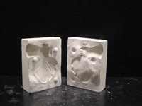 藏品(濟公石膏模(手持扇))的圖片