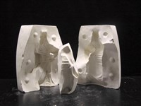 藏品(關公石膏模)的圖片