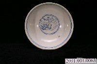 藏品(青花印花花卉紋碗)的圖片