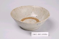 藏品(紅陶印花花卉紋碗)的圖片