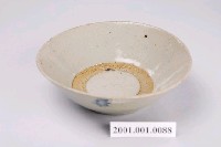 藏品(紅陶印花花卉紋碗)的圖片