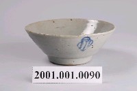 藏品(紅陶印花鳥紋碗)的圖片