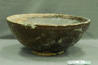 藏品(紅褐釉螺旋紋特大碗)的圖片