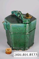 藏品(藍釉陶醬油罐)的圖片