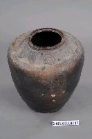 藏品(素燒黑色素面酒甕)的圖片