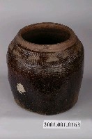 藏品(褐釉壓印紋糖甕)的圖片