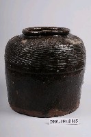 藏品(黑釉壓印紋糖甕)的圖片
