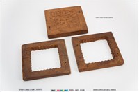 藏品(兩片木組合正方形餅印模組)的圖片