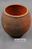 藏品(素燒磚紅素面水缸)的圖片