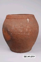 藏品(素面磚燒小型水甕)的圖片