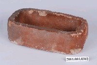 藏品(紅磚胎長方體雞槽)的圖片