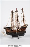 藏品(仿荷蘭古帆船模型)的圖片