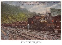 藏品(阿里山特殊火車頭和運材車)的圖片