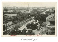 藏品(棚邊書店發行從臺中州道路俯瞰大正橋通路)的圖片