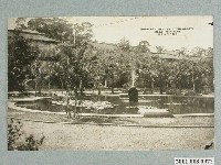 藏品(臺灣名勝北投溫泉公園內噴水池)的圖片