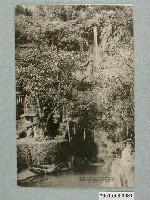 藏品(臺灣名勝北投溫泉佐野公園內不動瀑布)的圖片