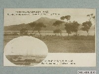 藏品(從淡水高爾夫球場遠望觀音山)的圖片