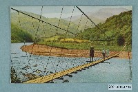 藏品( （臺灣）角板山的鐵線橋)的圖片