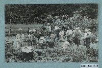 藏品(採收稻米的泰雅族男女)的圖片