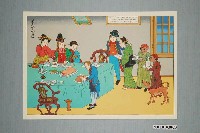 藏品(長崎版畫－荷蘭人宴會圖)的圖片