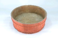 藏品(木製朱漆洗腳桶)的圖片