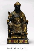 藏品(木雕吳府千歲神像)的圖片