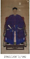 藏品(彩繪坐姿男祖先畫像)的圖片