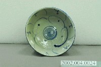 藏品(青花纏枝靈芝紋撇口碗)的圖片