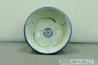 藏品(青花纏枝靈芝紋撇口碗)的圖片