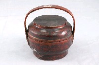 藏品(木製髹漆𣛮籃)的圖片