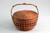 藏品(竹編𣛮籃及上蓋)的圖片