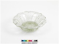 藏品(蓮花瓣紋玻璃冰碗)的圖片