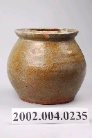 藏品(紅褐釉素面陶甕)的圖片