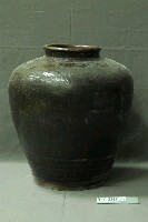 藏品(深褐釉壓印紋陶甕)的圖片