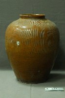 藏品(褐釉壓印紋陶甕)的圖片