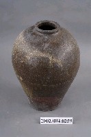 藏品(深褐釉壓印紋陶甕)的圖片