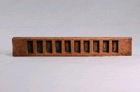 藏品(長條板單面雕十枚長方錠形糕印)的圖片