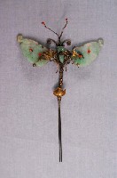 藏品(翠玉蝴蝶步搖)的圖片