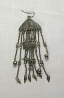 藏品(金屬製垂墜鍊耳飾)的圖片