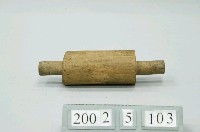 藏品(木質滾筒狀小型擀麵棍)的圖片