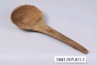 藏品(木質長杓)的圖片