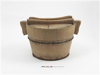 藏品(原木色木飯桶)的圖片