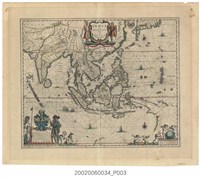 藏品(Willem Janszoon Blaeu〈印度與東方地圖〉)的圖片