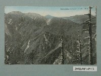藏品(（臺灣）從合歡山遠望能高主山及雪中的新高連峰)的圖片