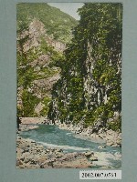 藏品(仙寰橋橫切太魯閣峽的一峽)的圖片