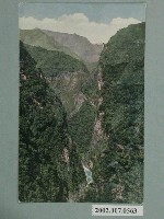 藏品(木瓜溪之一－桐里坂邊之間的Batoran斷崖與道路)的圖片