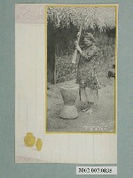 藏品(大正製造原住民婦人搗粟)的圖片