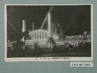 藏品(始政四十週年紀念臺灣博覽會陸橋夜景)的圖片