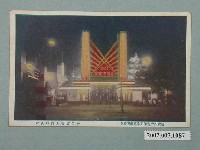 藏品(臺北市國際情報社臺灣支局發行始政四十週年紀念臺灣博覽會第二會場正門夜景)的圖片