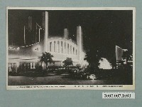 藏品(臺北新高堂發行始政四十週年紀念臺灣博覽會陸橋夜景)的圖片